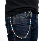 CARGO PANTS Howlite Agata Legno Wengé Cobra
