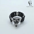 ANELLO LUPO Argento 925 Onice