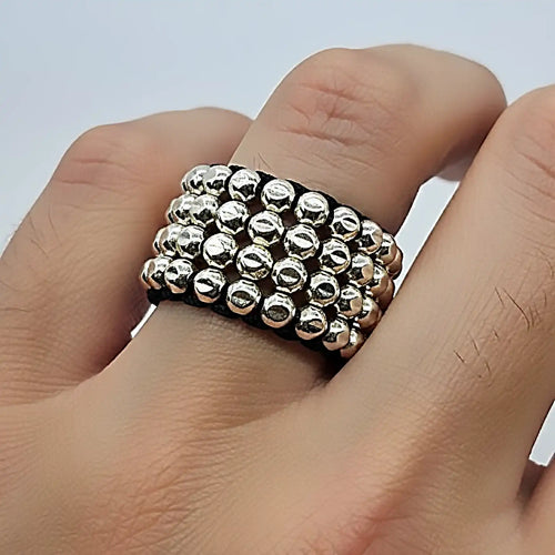 Anello uomo Dune in argento 925 Galvani Gioielli stile minimal