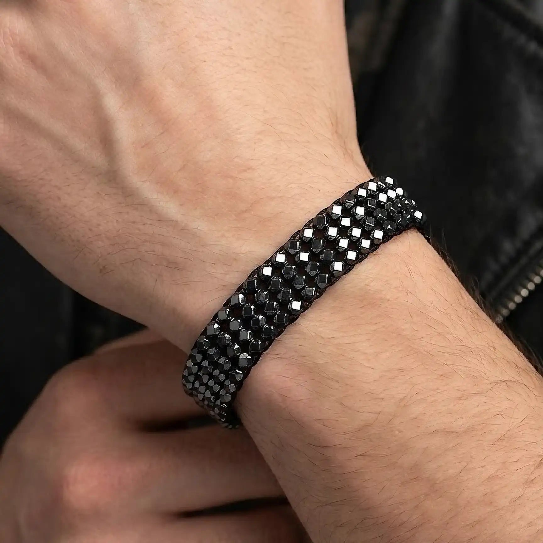 BRACCIALE DAYTONA Argento 925 Ematite