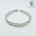 Bracciale Fiore in argento 925 Galvani gioiello elegante vista frontale