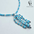 CAVIGLIERA CAPRI Argento 925 Howlite turchese