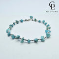 CAVIGLIERA RIVA Argento 925 Howlite turchese