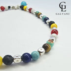 CAVIGLIERA IRIDE Argento 925 mix colori