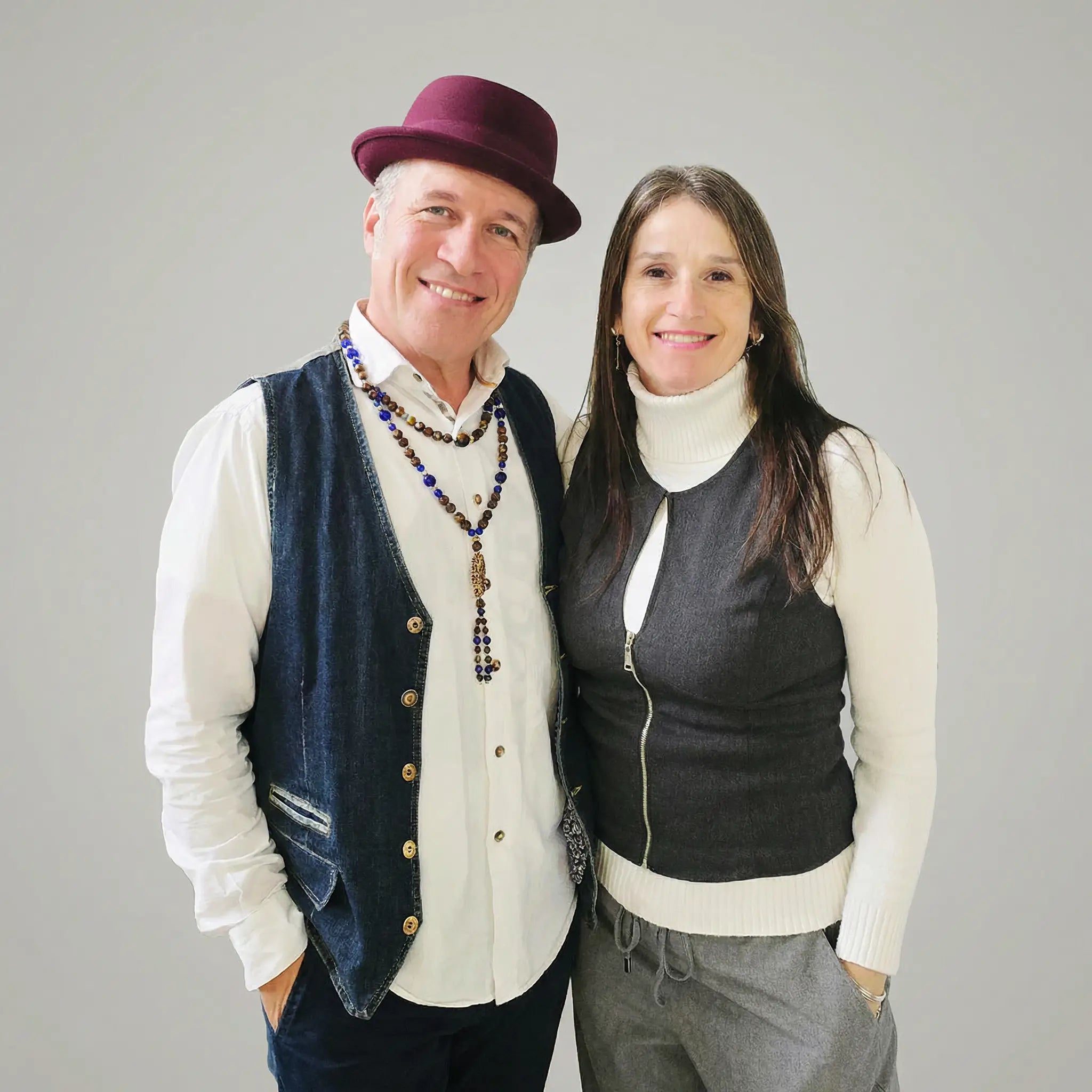 Lucio e Stella, creator di Galvani Gioielli e Accessori Artigianali Made in Italy a Riccione