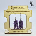 ORECCHINI GRAPPOLO AMETISTA Argento 925